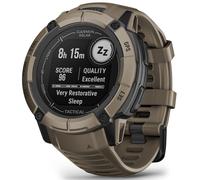 Garmin Instinct 2X Solar Tactical Edition Coyote Tan Watch GMN-355