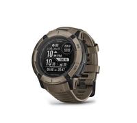 Garmin Instinct 2X Solar - Tactical Edition, Rugged GPS Smartwatch, Built-in Flashlight, Ballistics Calculator, Solar Charging Capability, Coyote Tan