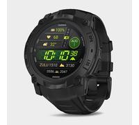 Garmin Instinct 3 - 50mm AMOLED Tactical Black Silicone Strap Watch