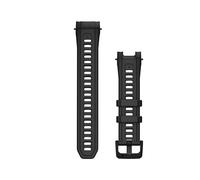 Garmin Instinct 3 Bands (22mm), suitable for Instinct 3-45mm and Crossover AMOLED series only, Original accessory, Silicone, Black