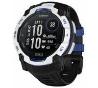 Garmin Instinct 3 Solar 50mm Smart Watch - Black/Bolt Blue