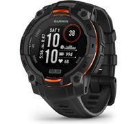 Garmin Instinct 3, Solar 45mm rugged GPS smartwatch, Black | Solar charging,built in sports & health apps, LED flashlight, shock resistant,10ATM,unlimited battery life w/ Solar charging