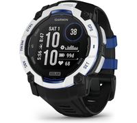Garmin Instinct 3, 50mm Rugged GPS smartwatch, Whitestone/Black | Solar charging,built in sports & health apps, LED flashlight, shock resistant,10ATM,unlimited battery life w/ Solar charging