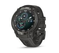 Garmin Instinct® Crossover AMOLED, Rugged Hybrid GPS Smartwatch with Analog Watch Hands and Bright AMOLED Display, Charcoal with Charcoal Silicone Band