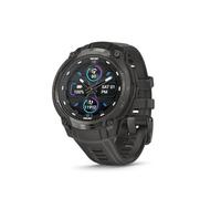 Garmin Instinct® Crossover AMOLED, Rugged Hybrid GPS Smartwatch with Analog Watch Hands and Bright AMOLED Display, Charcoal with Charcoal Silicone Band