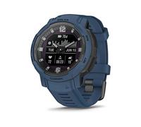 Garmin Instinct Crossover Solar, Hybrid Smartwatch, 45 mm, Solar Charging, Rugged Design and Super-Luminova Hands, 70 Days Autonomy, +30 Sports, GPS, Cardio, SpO2, Activity Tracker (Tidal Blue)