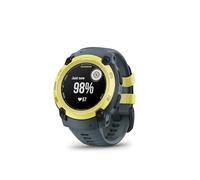 Garmin Instinct E, 40 mm rugged GPS smartwatch, Electric Lime/Twilight | Essential smart features, built in sports apps, supertough design features, up to 14 days battery life