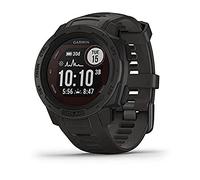 Garmin Instinct Solar, Rugged Outdoor Smartwatch with Solar Charging Capabilities, Built-in Sports Apps and Health Monitoring, Graphite