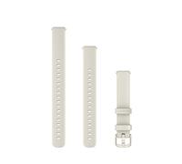 Garmin Lily 2 (14mm) Bands, suitable for Lily 2 Standard, Active and Classic series only, Original accessory, Silicone, Cream and Gold Hardware