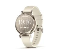 Garmin Lily 2, 35mm smartwatch, Stylish small watch & fitness tracker with hidden display, patterned lens, bright touchscreen display, up to 5 days battery life, Coconut