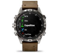 Garmin MARQ Adventurer (Gen2) Brown Leather Strap Smartwatch