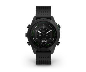 Garmin Marq Golfer (Gen 2) Black Leather & Rubber Carbon Edition Smartwatch