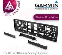 Garmin Number Plate Standalone Bracket Mount│For BC 40 Wireless Backup Camera