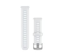Garmin Official Quick Release Bands (20mm), suitable for selected Forerunner-,Venu-, vívomove-,vívoactive and Approach smartwatch series, Original accessory, Silicone, White/Cloud Blue