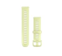 Garmin Official Quick Release Bands (20mm), suitable for selected Forerunner-,Venu-, vívomove-,vívoactive and Approach smartwatch series, Original accessory, Silicone, Citron