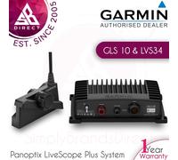 Garmin Panoptix LiveScope Plus System with GLS 10 Black Box & LVS34 Transducer