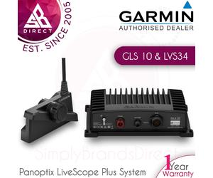 Garmin Panoptix LiveScope Plus System with GLS 10 Black Box & LVS34 Transducer