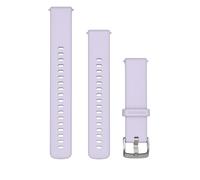 Garmin Quick Release 18 Mm Silicone Strap One Size Periwinkle Purple / Silver