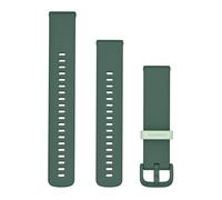 Garmin vivoactive 6 replacement 20mm Band, Quick Release, 2 sizes included, Silicone, Original accessory, Jasper Green