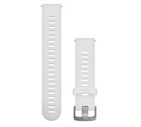 Garmin Quick Release 20 mm Silicone Strap in White for Active Lifestyle and Running