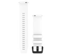 Garmin Quick Release 20 Mm Silicone Strap One Size White / Black