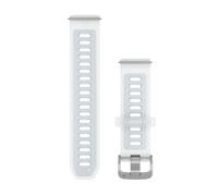 Garmin Quick Release 20mm Silicone Straps in White - Ideal for Active Lifestyles and Running Enthusiasts