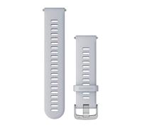 Garmin Quick Release 22 mm Silicone Strap in Whitestone/Silver for Active Lifestyles