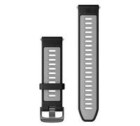 Garmin Quick Release 22 Mm Silicone Strap One Size Black / Grey