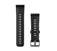 Silicone watchband Garmin Quick-Release Noir 24 mm