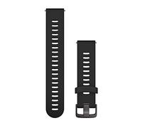 Garmin Quick Release Band, 20mm, Black with Slate Hardware