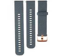 Garmin Quick Release Band, 20mm, Granite Blue with Rose Gold Hardware