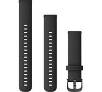 Garmin 18mm Quick Release Black with Slate Hardware Band Strap 010-12932-01
