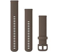 Garmin Quick Release Bands (20mm), suitable for selected Forerunner-,Venu-, vívomove-,vívoactive and Approach smartwatch series, Original accessory, Silicone, Cocoa