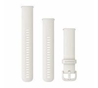 Garmin Quick Release Bracelet 20 mm Suitable for Venu, Venu 2Plus, Venu SQ/ SQ2, Vivoactive 3/5, Vivomove Series, Forerunner 55/245 / 645, Approach S40 / S42 / S12, D2 Air, Plain Ivory