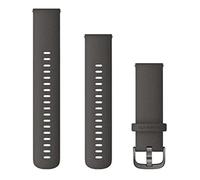 Garmin Quick Release Strap 18mm Silicone Strap Fits vivomove 3s, vivoactive 4s, venu 2S, Forerunner 255S Series, Easy to Click On and Off, No Tools Required
