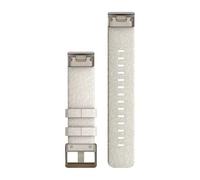 Garmin Quickfit 20 Mm Nylon Strap One Size Cream Heathered / Soft Gold Hardware