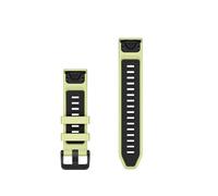 Silicone watchband Garmin QuickFit® 20 mm Jaune 20 mm