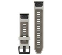 Garmin Quickfit 20 Mm Silicone Strap One Size Fog Gray / Dark Sandstone