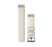 Garmin QuickFit® 20 Nylon Strap in Cream for Stylish Running Watch Customisation