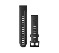 Garmin Quickfit 20 Mm Silicone Strap Black One Size Black