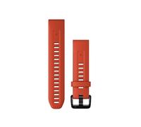 Garmin QuickFit® 20 Silicone Strap in Flame Red - Perfect for Active Lifestyles