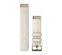 Garmin Quickfit 20mm Nylon Strap, Heathered Cream, Cream Gold, 1x