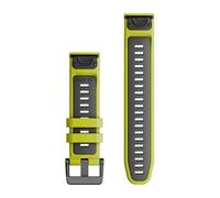 Garmin Quickfit 22 Mm Silicone Strap One Size Electric Lime / Graphite
