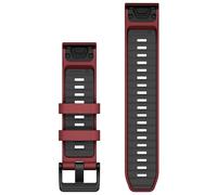 Garmin Quickfit 22 Mm Silicone Strap Red One Size Marsala / Graphite