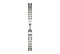 Garmin Quickfit 22 Mm Titanium Strap Silver One Size Vented Titanium