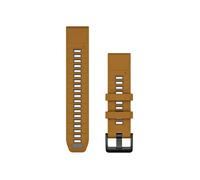 Garmin QuickFit® 22 Silicone Strap in Brown for Enhanced Running Experience