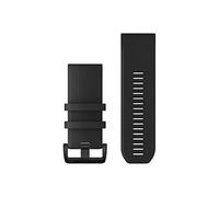 Garmin QuickFit 22 Watch Band - Black with Black Stainless Steel Hardware
