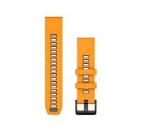 Garmin QuickFit, 22mm SparkOrange/GraphiteSilicone Band