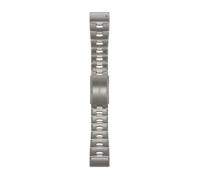 Garmin Quickfit 26 Mm Titanium Strap Silver One Size Titanium