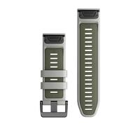 Garmin Quickfit 26 Mm Silicone Strap One Size Fog Gray / Moss